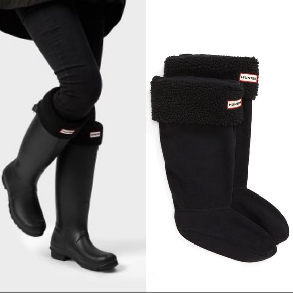 Original Tall Fleece Cuff Welly Boot 